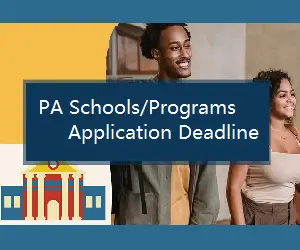 2021-2022 PA Schools Application Cycle Deadline
