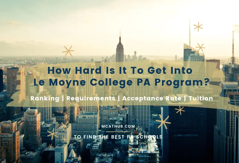 Le Moyne College PA Program Prerequisites | Ranking