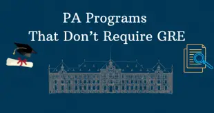 PA Programs That Don't Require GRE