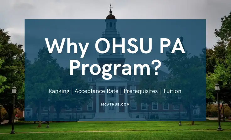 Why OHSU PA Program Ranking - OHSU PA School